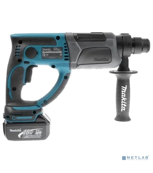 Перфоратор Makita DHR202RF, SDS-plus, 18 В, 1.9 Дж, от аккумулятора