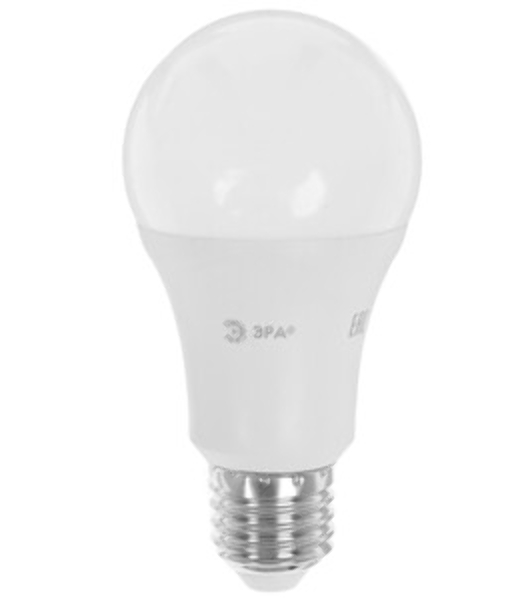 Лампа светодиодная ЭРА STD LED A60-17W-840-E27 17 Вт груша нейтральный белый свет