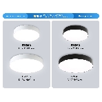 Потолочный светодиодный светильник Ambrella light FZ1350 WH белый IP20 40W 3000-6500K 390*80 (ПДУ ИК), фото3