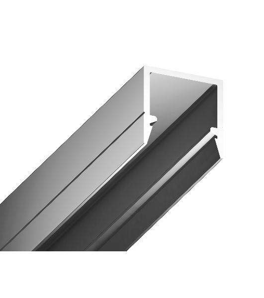 Алюминиевый профиль Ambrella light GP1650AL серебро 2000*10*10
