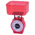 Весы кухонные механические HOMESTAR HS-3004М, 002795 красный, макс.нагрузка 1кг (в уп. 40 шт), фото2