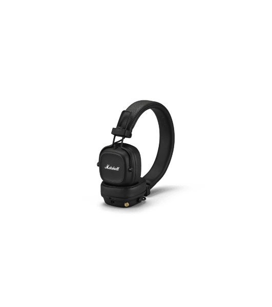 Беспроводные/проводные наушники Marshall Major IV черный, накладные, Bluetooth + проводной, беспроводная зарядка, до 80 ч