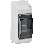 Бокс ОП КМПн 2/2 для 2 авт. выкл. прозр. крышка IP30 IEK MKP42-N-02-30-20, фото3