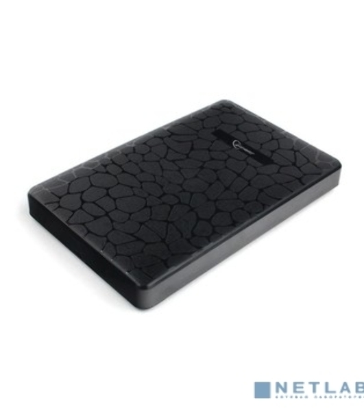 Внешний корпус 2.5' Gembird EE2-U3S-30P, черный, USB 3.0, SATA, пластик