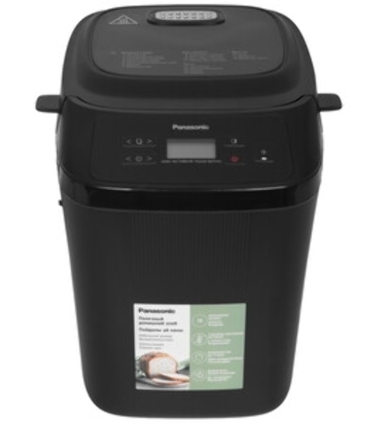 Хлебопечка Panasonic SD-PN100KTS черный, 340 Вт, 0.4 кг, 18 программ