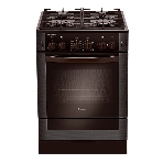 Плита газовая Gefest 6500-02 0045 коричневый, конфорок 4 шт, духовка 52 л, 60 см x 85 см x 60 см, фото 1