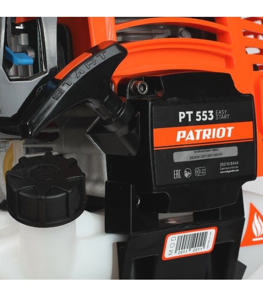 Триммер бензиновый Patriot PT 553 1+1, 3 л.с.