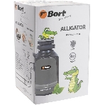 Измельчитель пищевых отходов Bort Alligator Plus, 750 Вт., объем 1 450 мл., пневмовыключатель, фото9