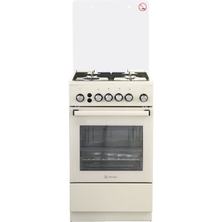Плита Газовая De Luxe 5040.30г(кр) ЧР-013 бежевый