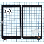 Сенсорное стекло (тачскрин) для Huawei MediaPad T3 8.0, черное, фото3