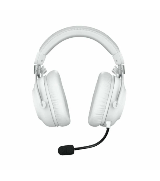 Гарнитура Logitech G PRO LightSpeed белый, беспроводная + проводная, Bluetooth/USB/3.5 мм, до 50 ч