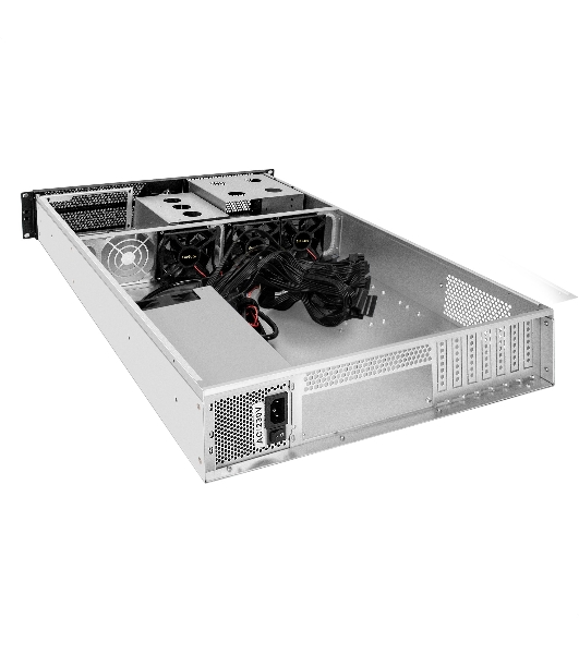 Серверный корпус ExeGate Pro 2U650-05 (RM 19', высота 2U, глубина 650,БП 2U-600ADS, 2*USB)