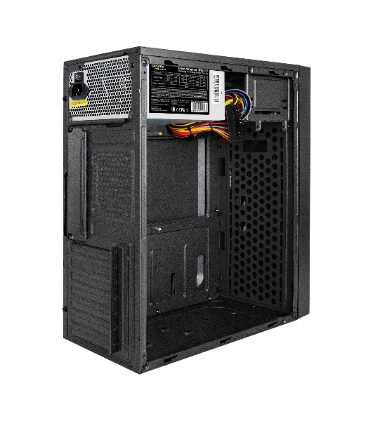 Компьютерный корпус Miditower ExeGate AA-442U2-UNS500 (ATX, БП UNS500 с вент. 12см, 1хUSB+2хUSB 3.0, аудио, черный)