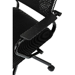 Кресло руководителя Бюрократ CH Balance черный Elastic-102 TW-11 сетка/ткань крестов. металл черный, фото8