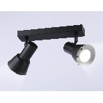 Светильник Ambrella light TA13117/2 BK/WH черный/белый GU10/2 max 12W 350*85*150, фото 1