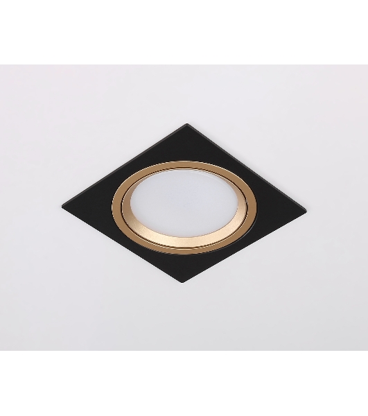 Светильник Ambrella light TN51918 BK/GD черный/золото GX53 max 12W 115*115*23