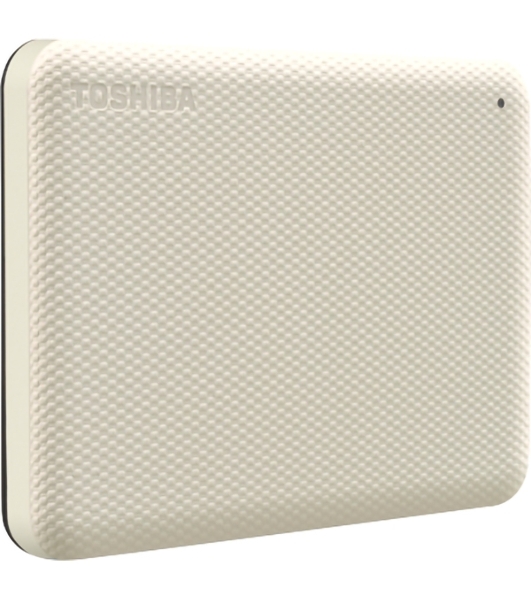 Внешний HDD 2.5' Toshiba Canvio Advance, 1TB, USB 3.2 Gen 1 Type-A, 5400 rpm, белый
