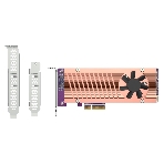 Плата расширения QNAP QM2-2P-344A 2 x M.2 22110 or 2280 PCIe (Gen3 x4) NVMe SSD slots, Low-profile flat and Full-height brackets included., фото9