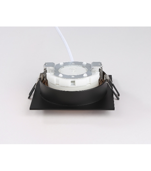 Светильник Ambrella light TN51918 BK/GD черный/золото GX53 max 12W 115*115*23