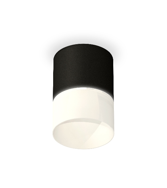 Светильник Ambrella Light XS7402035 SBK/FR черный песок/белый матовый MR16 GU5.3 (C7402, N7170)