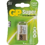 Алкалиновая батарейка GP Super Alkaline G-Tech 9V Крона - 1 шт. на блистере (1 шт.), фото5