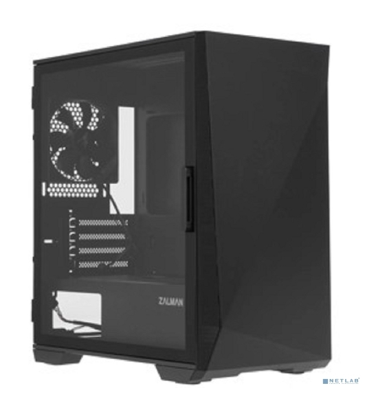 Компьютерный корпус ZALMAN Z1 ICEBERG, MicroATX, черный, WINDOW, 2xCOMBO (3.5' OR 2.5'), 3x2.5', 1xUSB 2.0, 2xUSB 3.0, FRONT 2x120мм, REAR 1x120мм