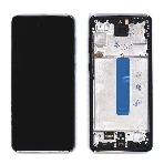 Дисплей (модуль) для Samsung Galaxy A73 SM-A736B в сборе с тачскрином и рамкой TFT белый, фото2