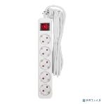 Удлинитель STANDARD 5 гнезд, 3м, 3х1,0мм², с/з, с выключателем, белый Rexant, фото8