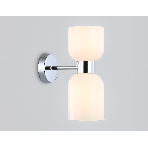 Настенный светильник Ambrella light LH56087/2 СH/FR хром/белый матовый E14*2 max 40W 215*120*300, фото7