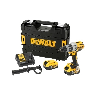 Дрель-шуруповерт DeWalt DCD996P2-QW, 18 В, 5 Ач, 95 Нм, щеточный, ударный