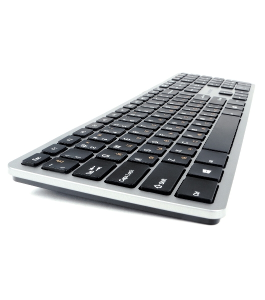 Клавиатура проводная Gembird KB-8420, USB, серый