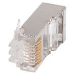 Разъем для кабеля RJ45 FTP кат. 5e GENERICA ITK CS3-1C5EF-G, фото 1