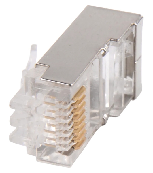 Разъем для кабеля RJ45 FTP кат. 5e GENERICA ITK CS3-1C5EF-G
