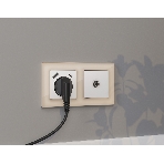 Комплект механизма TV розетки оконечной ALFA Белый матовый 50-870 MHz 1dB QUANT (AP1330, VM202) MA133010, фото5