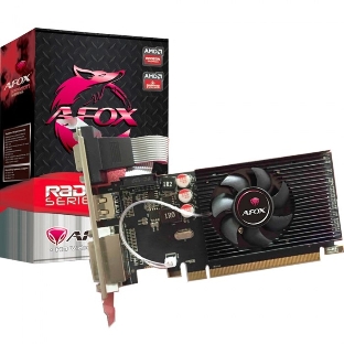 Видеокарта AFOX Radeon R5 220 1Gb DDR3 64Bit DVI HDMI VGA LP Single Fan PCI-E 16x AFR5220-1024D3L5