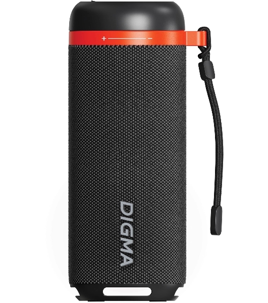 Колонка портативная Digma D-PS1521 черный 16W 2.0 BT 10м 1800mAh
