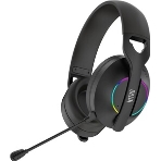 Гарнитура Acer OHR400 чёрный, беспроводная + проводная, USB/mini jack 3.5 мм, до 45 ч, подсветка, фото11