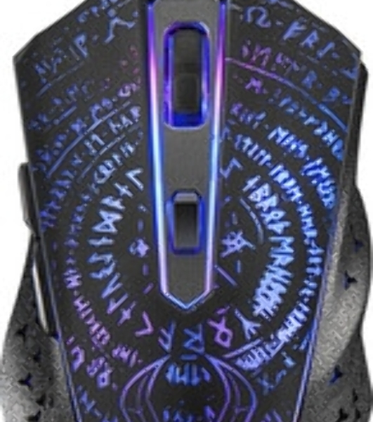 Мышь проводная Qumo Valhalla M35 черный, 3200 dpi, USB, кнопки - 6