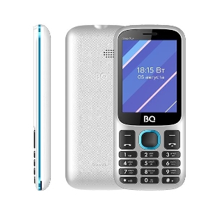 Мобильный телефон BQ 2820 Step XL+ белый/синий