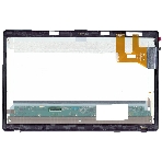 Модуль (матрица + тачскрин) для Asus Q500A-1B черный с рамкой, фото2