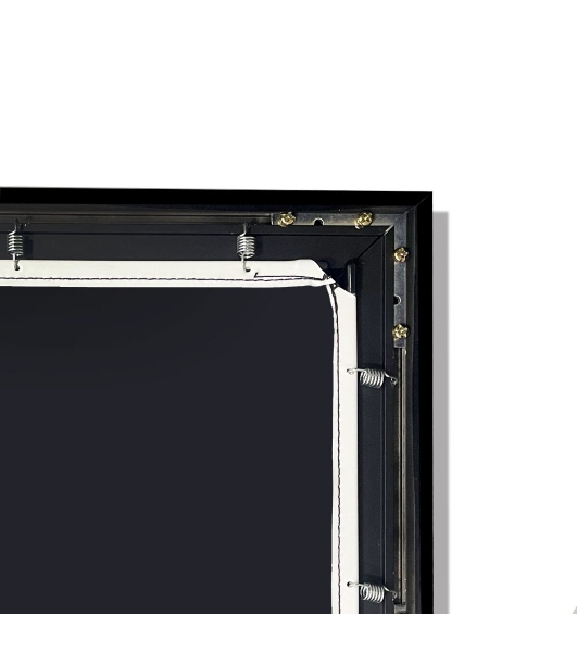 Экран для проектора S'OK SCFRV-266x150G 120' 16:9 на бархатной раме, High Contrast Gray, черная рама