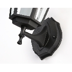 Уличный настенный светильник Ambrella light ST2010 BK/CL черный/прозрачный IP54 E27 max 40W 360*150*210, фото4