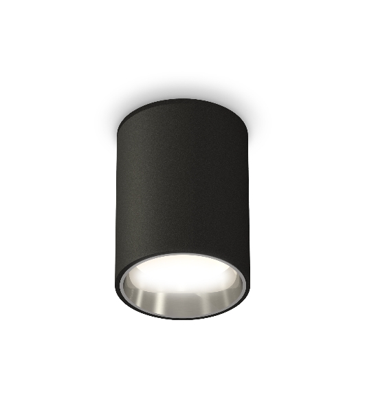 Светильник Ambrella Light XS6313022 SBK/PSL черный песок/серебро полированное MR16 GU5.3 (C6313, N6112)