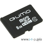 Флеш карта Micro SecureDigital 8Gb QUMO QM8GMICSDHC10NA MicroSDHC Class 10, фото 1