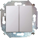 Механизм выключателя 2-кл. СП Simon15 16А IP20 бел. Simon 1591398-030, фото5