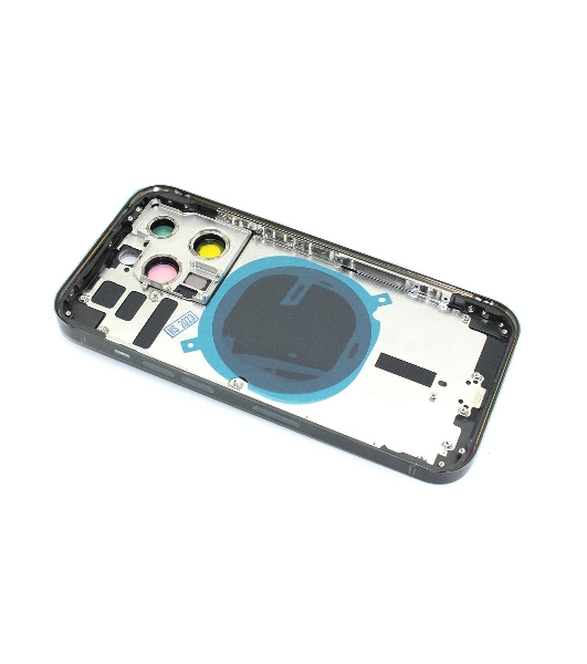 Задняя крышка (корпус) в сборе с рамкой для Apple iPhone 14 Pro черный