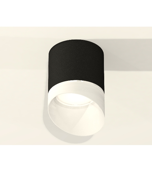Светильник Ambrella Light XS7402036 SBK/FR черный песок/белый матовый MR16 GU5.3 (C7402, N7175)