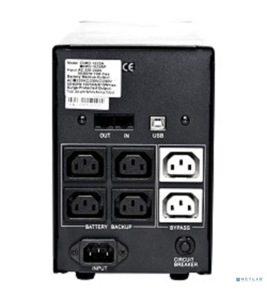 Источник бесперебойного питания Powercom Imperial IMP-1025AP 615Вт 1025ВА черный