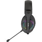 Гарнитура Acer OHR400 чёрный, беспроводная + проводная, USB/mini jack 3.5 мм, до 45 ч, подсветка, фото9