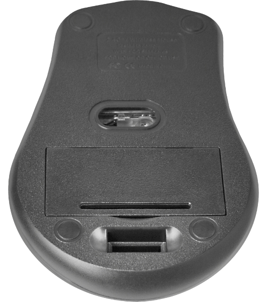 Мышь беспроводная Defender Datum MM-265 черный, 1600 dpi, радиоканал, USB, кнопки - 4